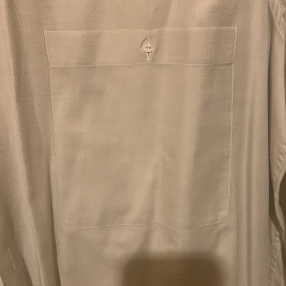 PAL ZILERI MENS BUTTON DOWN LONG SLEEVE DRESS SHIRT WITH BEAUTIFUL COTTON FABRIC - Picture 4 of 8